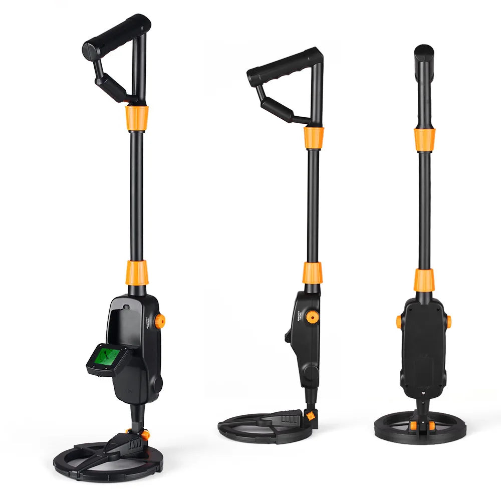 Metal Gold Detector Pinpointer Handheld Treasure Underground Metal Detector Tracker Seeker Finder With Waterproof Search Coil