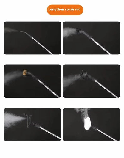 220V EU Plug High-Temperature Steam Cleaner for Home Car Deep Cleaning Kitchen Hood & Air Con Sterilization Appliance