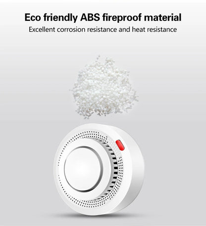 Tuya Smart WiFi Smoke Sensor Fire Protection Smoke Detector 85dB Sound Security System Firefighters  Smartlife APP Control